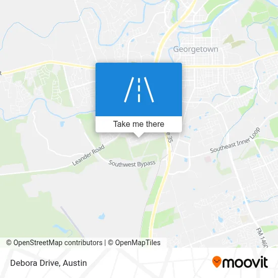 Debora Drive map