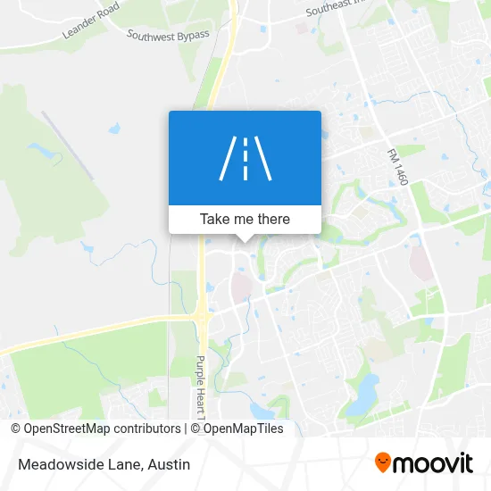 Meadowside Lane map