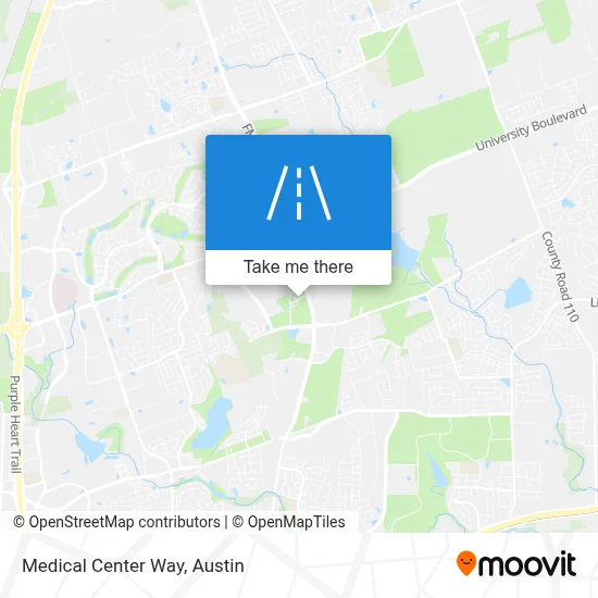 Medical Center Way map