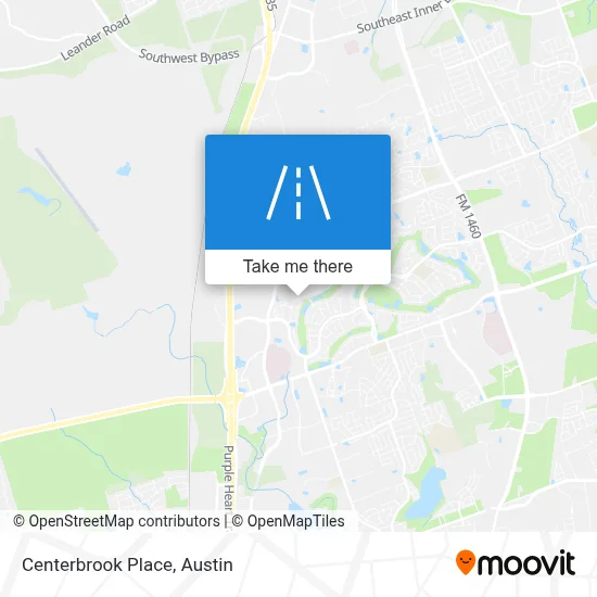Centerbrook Place map