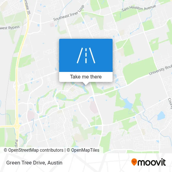 Green Tree Drive map