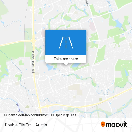 Double File Trail map