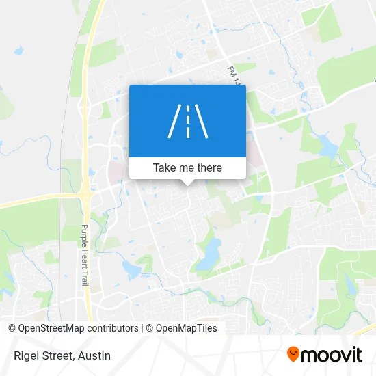 Mapa de Rigel Street