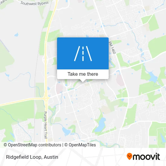 Mapa de Ridgefield Loop