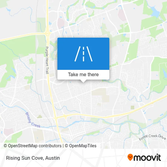 Rising Sun Cove map