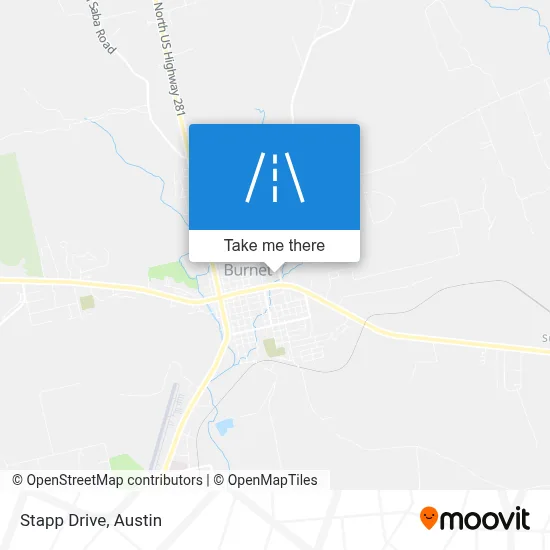 Stapp Drive map