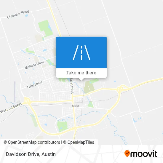 Davidson Drive map