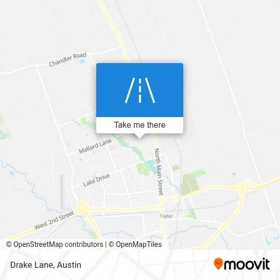 Drake Lane map