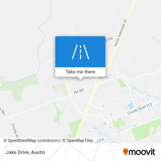 Jake Drive map