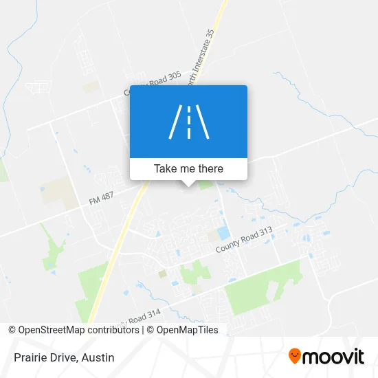 Prairie Drive map