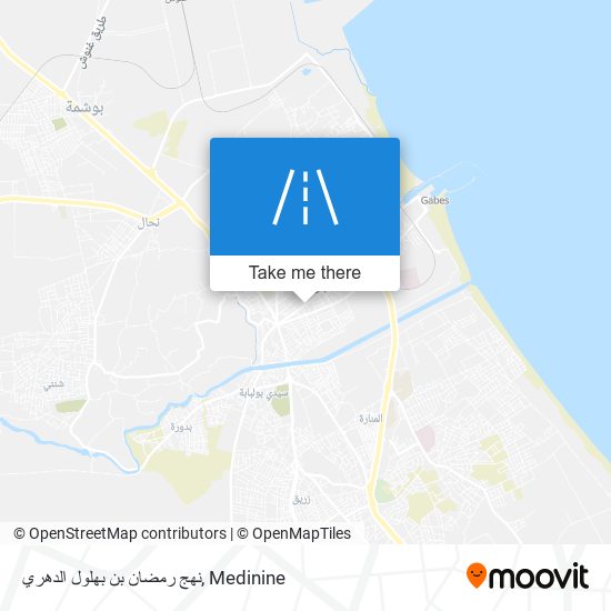 نهج رمضان بن بهلول الدهري map