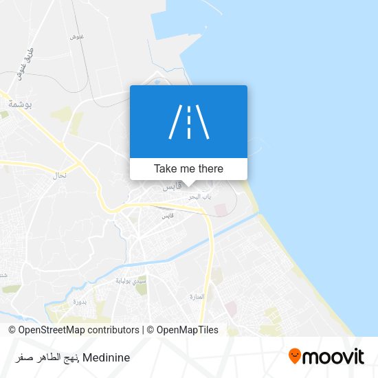 نهج الطاهر صفر map