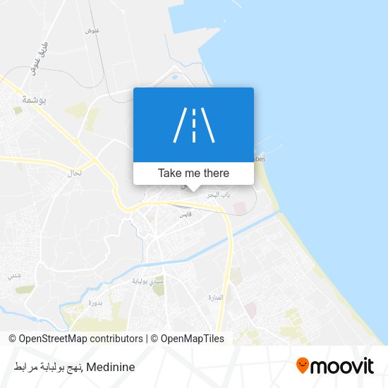 نهج بولبابة مرابط map