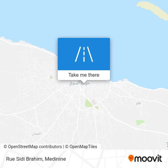 Rue Sidi Brahim map