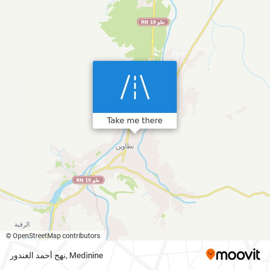 نهج أحمد الغندور map