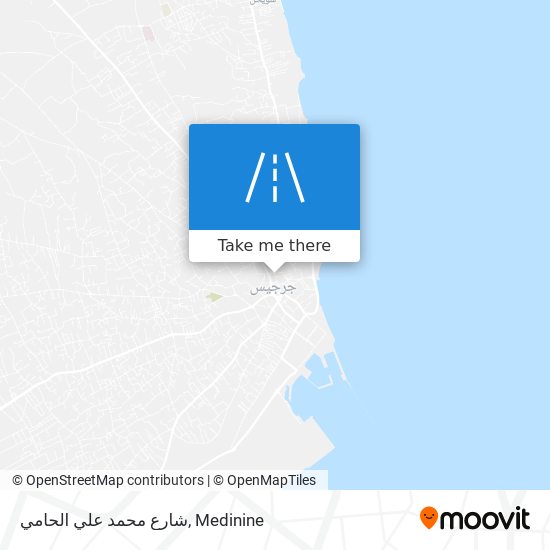 شارع محمد علي الحامي map
