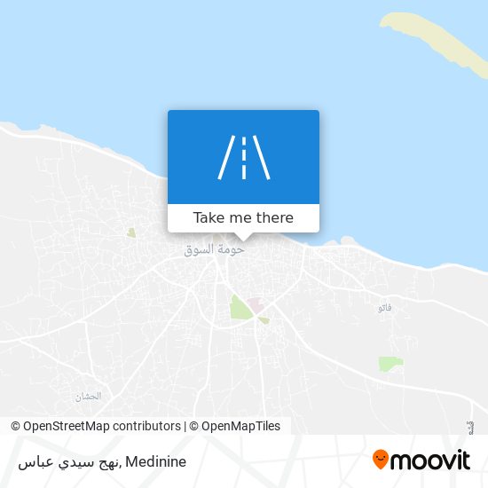 نهج سيدي عباس map