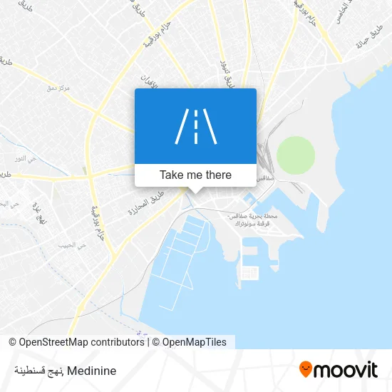 نهج قسنطينة map