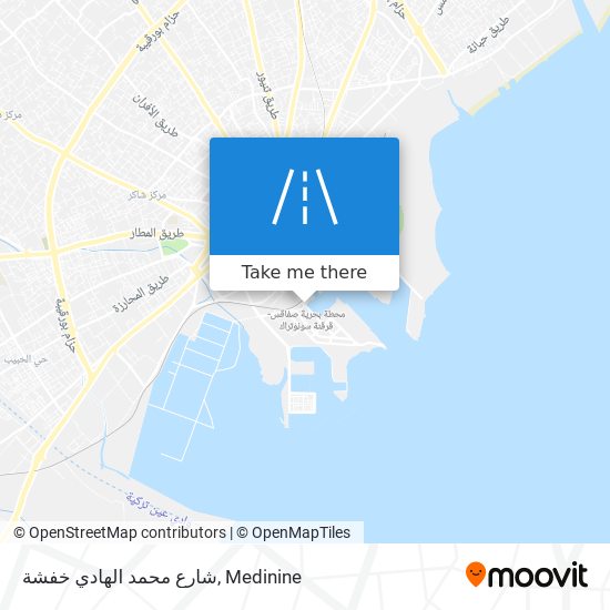 شارع محمد الهادي خفشة map