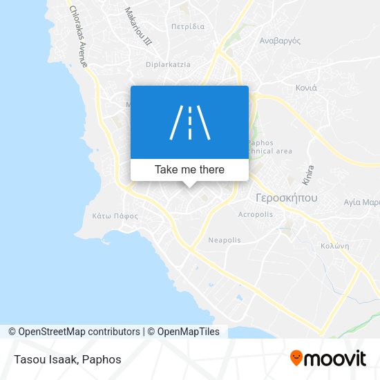 Tasou Isaak map