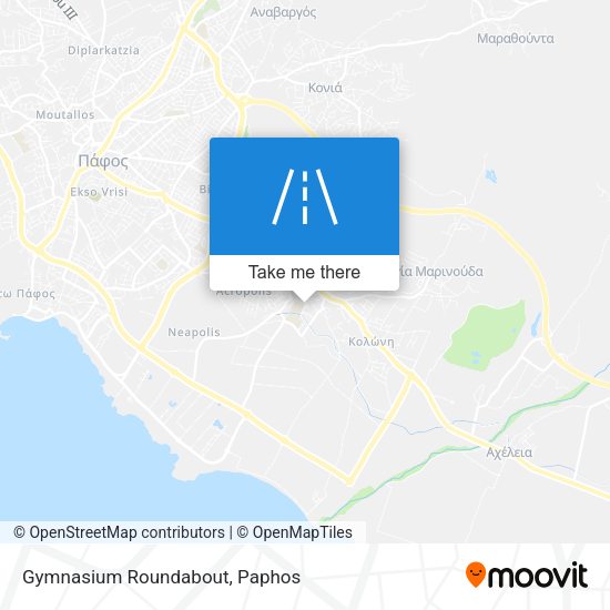 Gymnasium Roundabout map