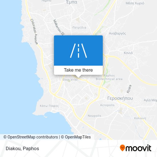 Diakou map