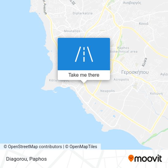 Diagorou map