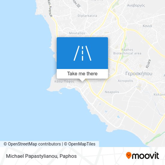 Michael Papastylianou map