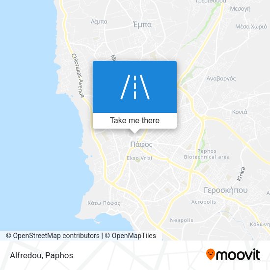 Alfredou map