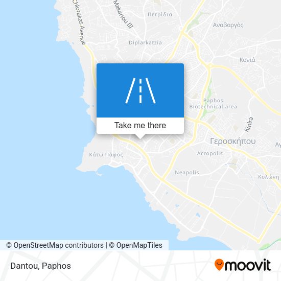 Dantou map