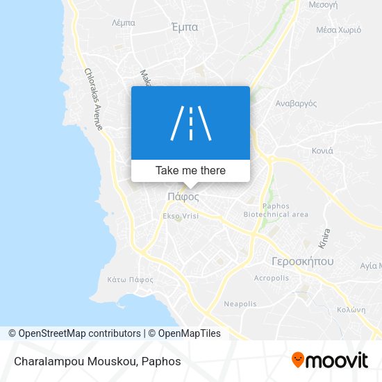 Charalampou Mouskou map