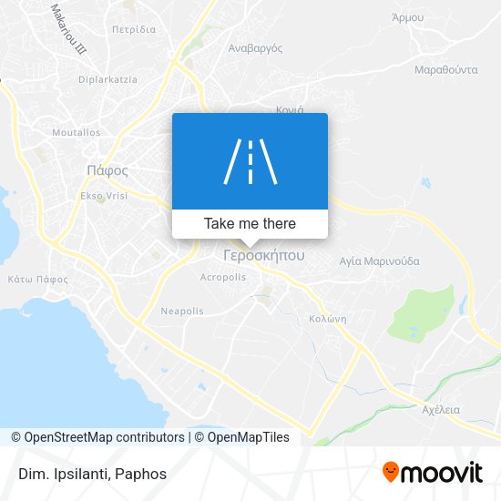 Dim. Ipsilanti map