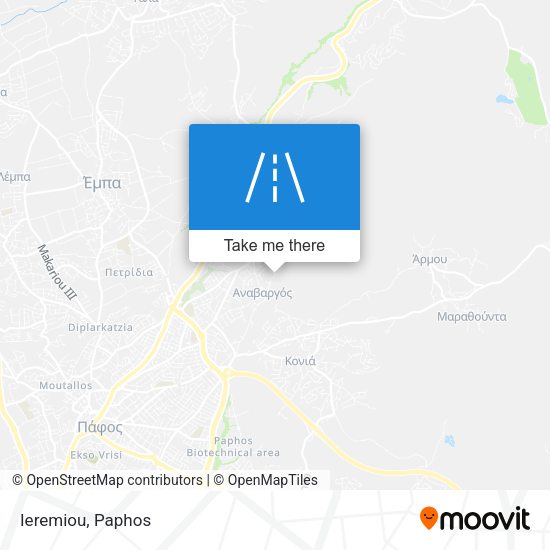 Ieremiou map