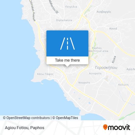 Agiou Fotiou map