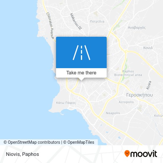 Niovis map