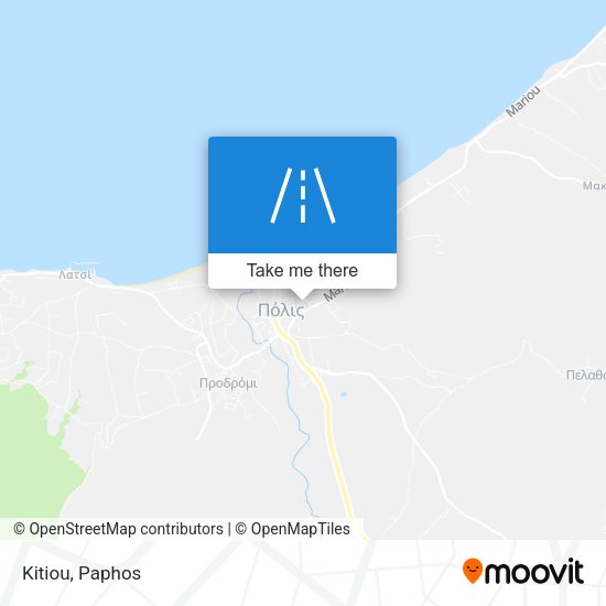 Kitiou map