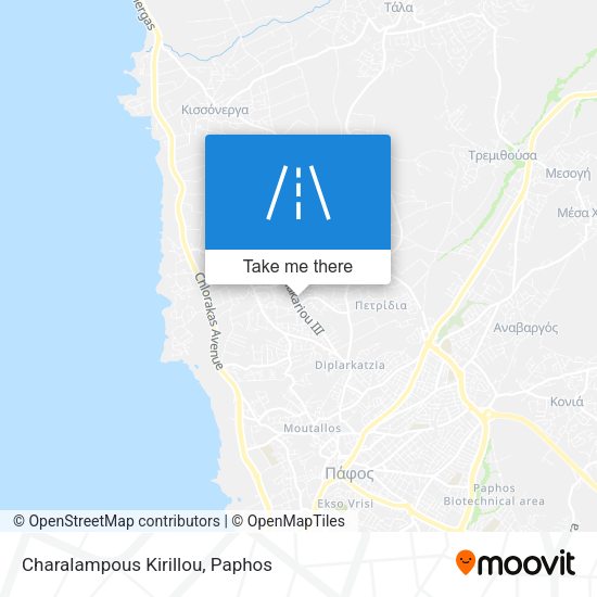 Charalampous Kirillou map