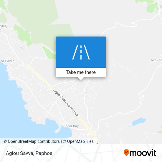 Agiou Savva map