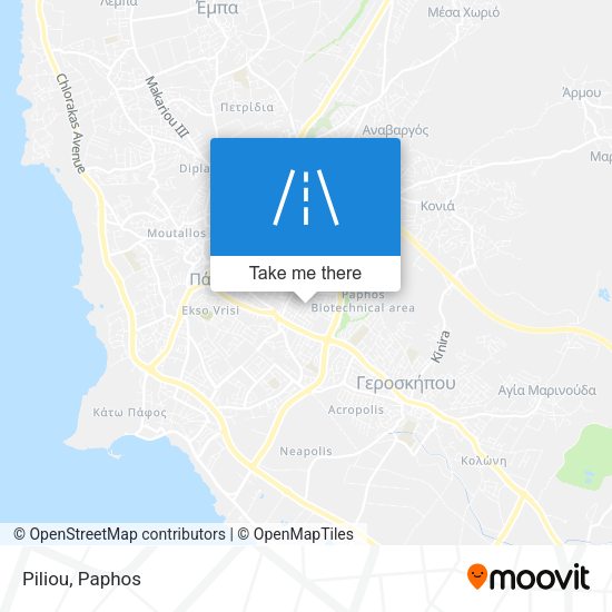 Piliou map