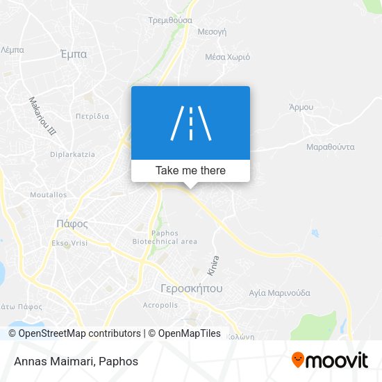 Annas Maimari map