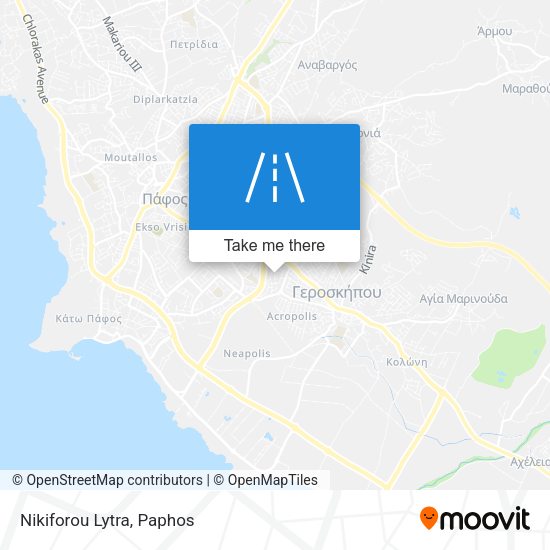 Nikiforou Lytra map