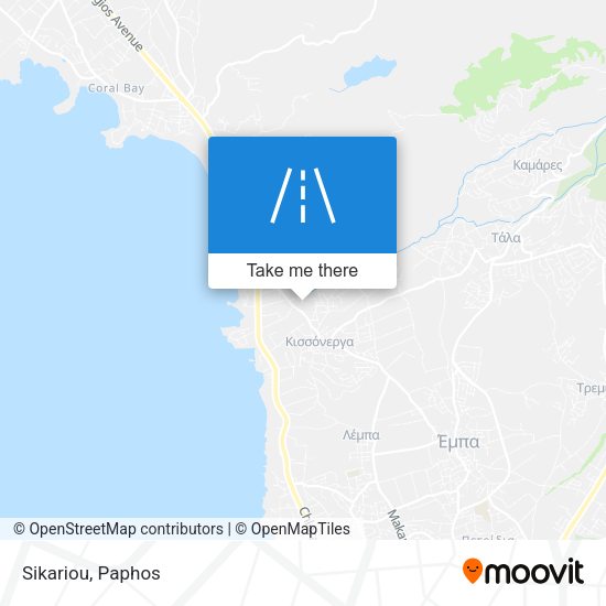Sikariou map