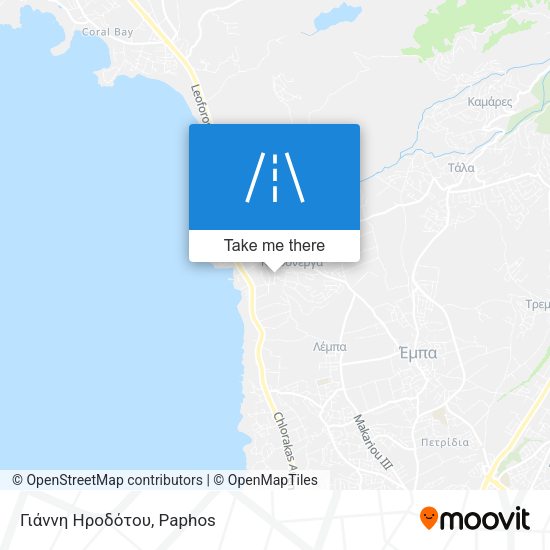 Γιάννη Ηροδότου map