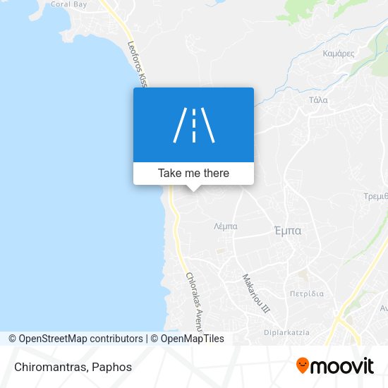 Chiromantras map