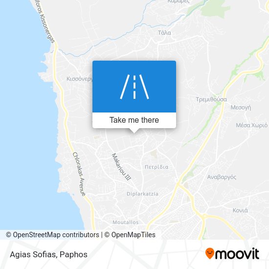 Agias Sofias map