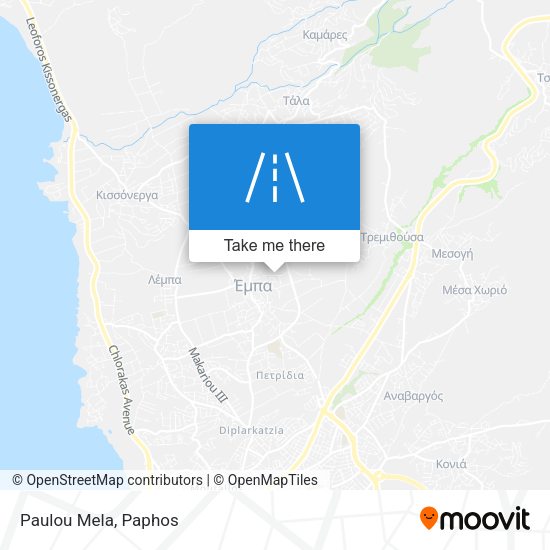 Paulou Mela map