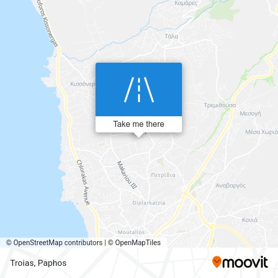 Troias map