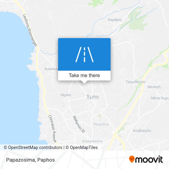 Papazosima map