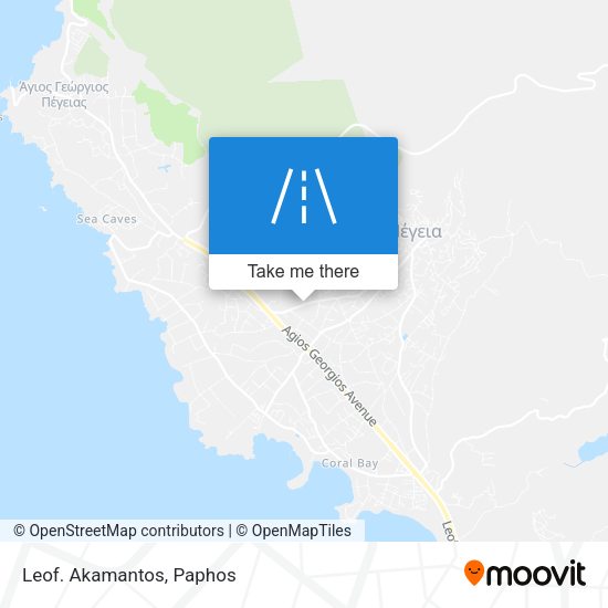 Leof. Akamantos map