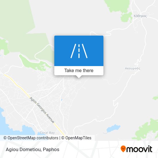 Agiou Dometiou map